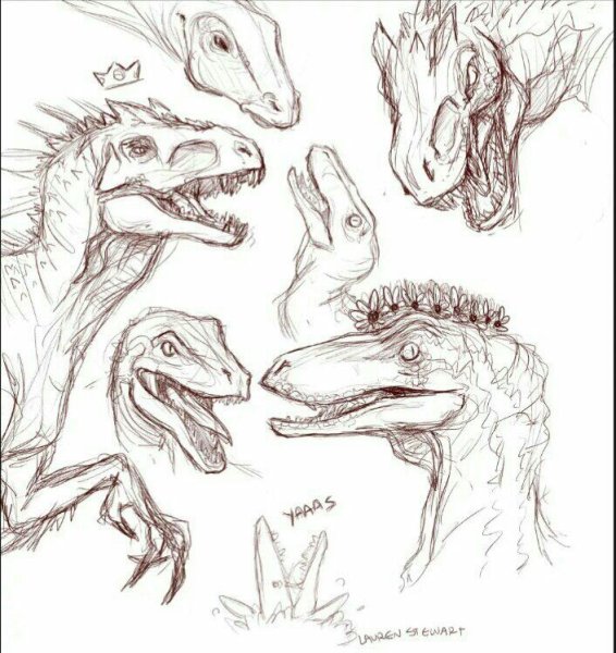 Ютараптор референс