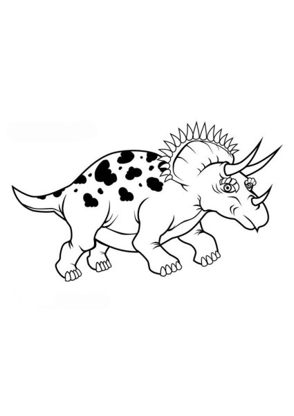 Динозавр Трицератопс