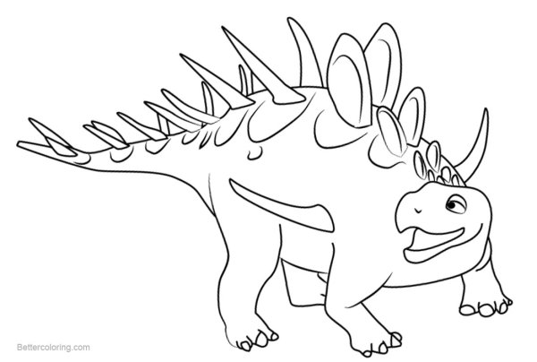 Пентацератопс скелет