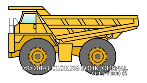 БЕЛАЗ мультяшный