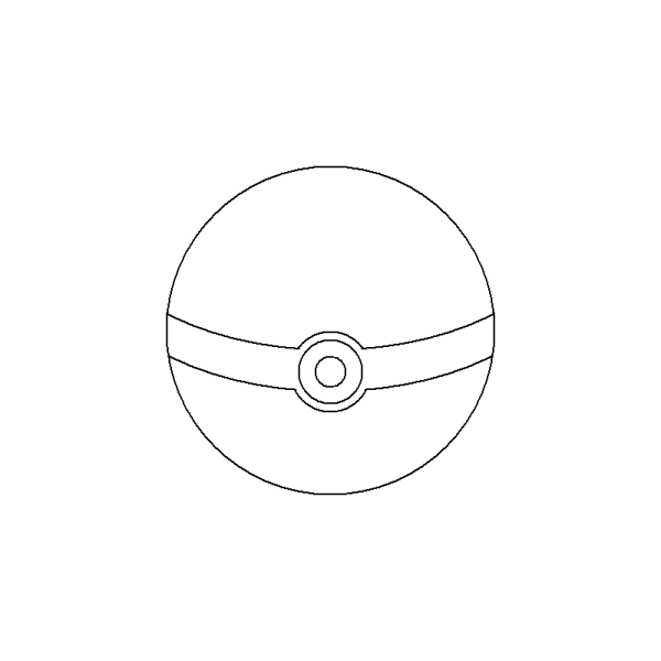 Покемон раскраска покебол