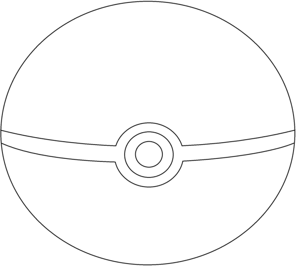 Рисунки для срисовки покебол