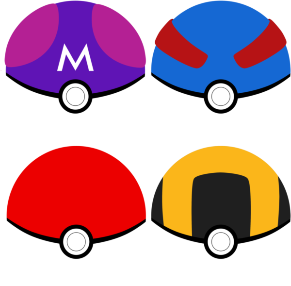 Оранжевый покебол