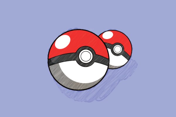 Покебол для срисовки