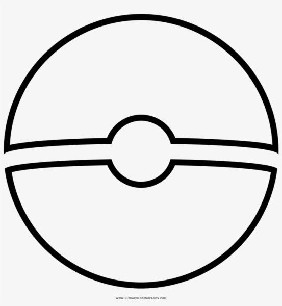 Покемон раскраска покебол