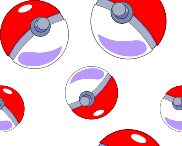 Все виды покеболов нарисовать