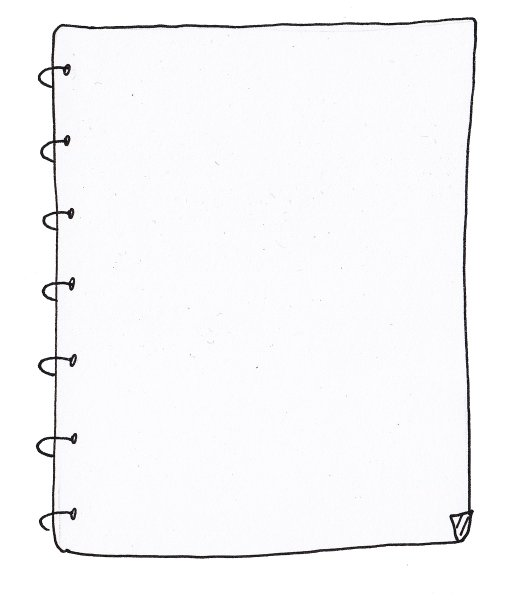 Листок из блокнота