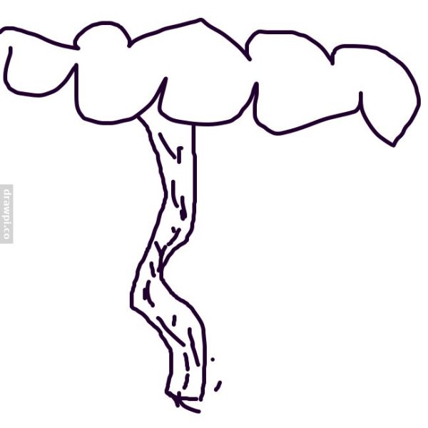 Смерч нарисовать легко