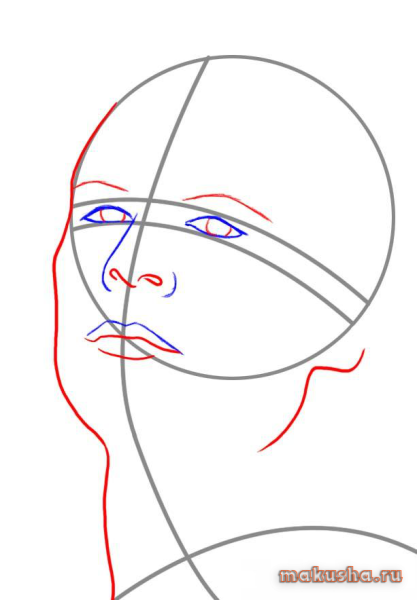 Портрет по шагам