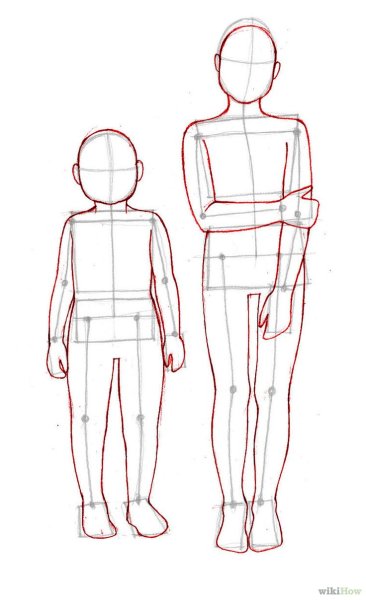 Рисование человека