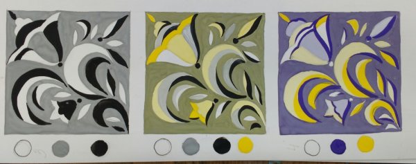 Композиция из растительных элементов