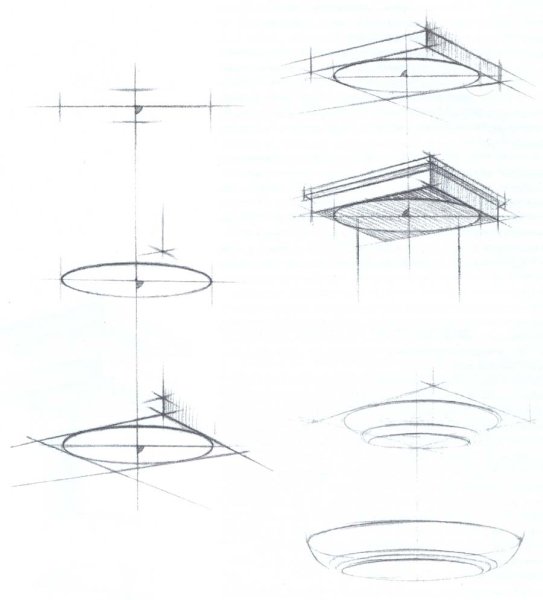 Капитель дорического ордера построение