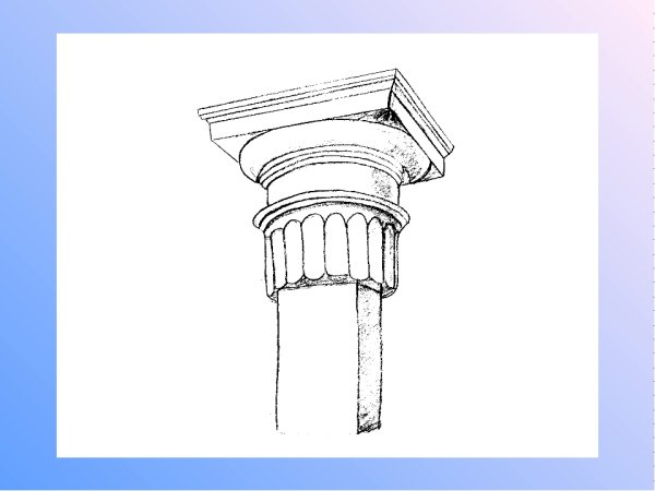 Рисование классической архитектуры