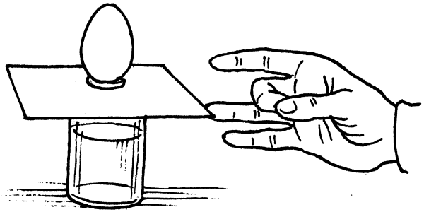 Опыт с карандашом