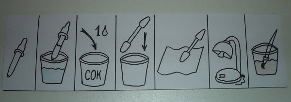 Опыт невидимые чернила из лимона