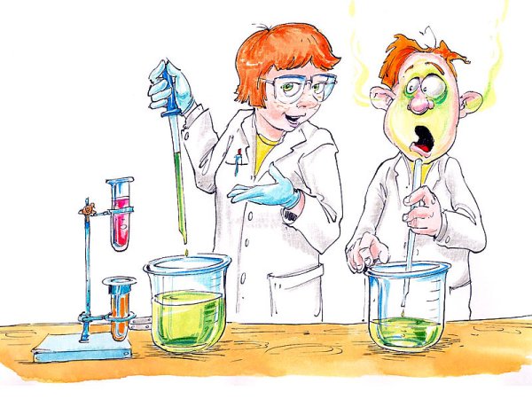 Урок химии рисунок