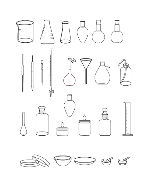 Лабораторная посуда по химии