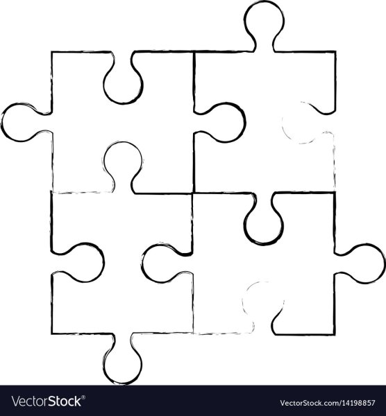 Пазлы зарисовка