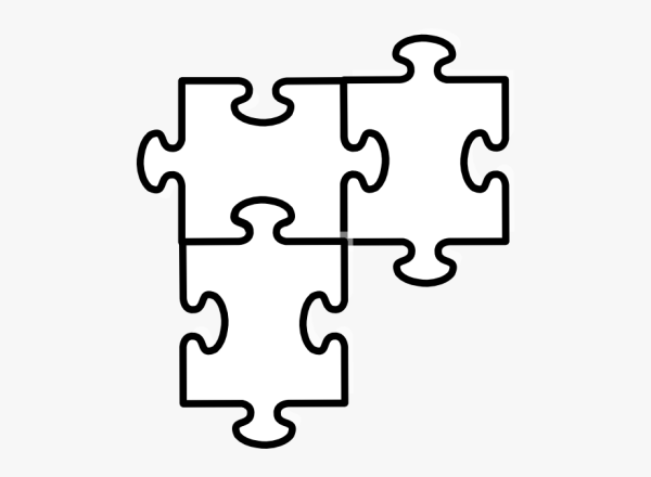 Пазл контур