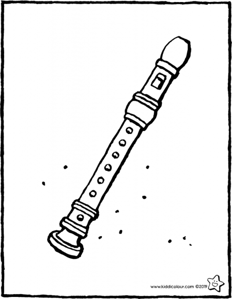 Флейта рисунок