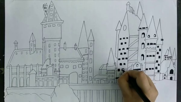 Скетч Хогварц