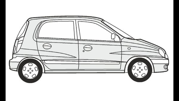 Нарисовать Hyundai