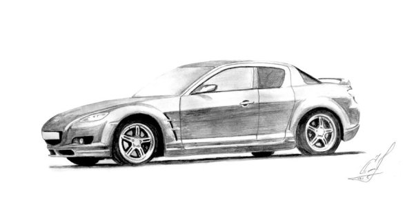 Mazda rx8 Blueprint