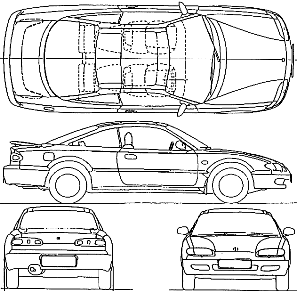 Mazda MX 5 Blueprint