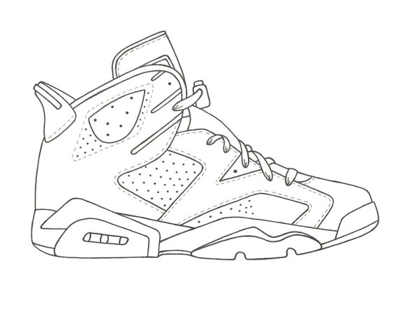 АИР Джордан рисунок