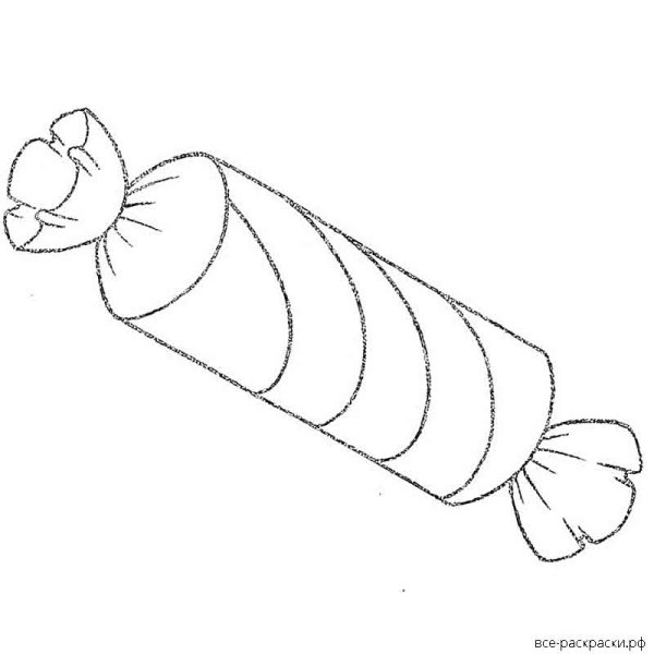 Раскрась конфеты