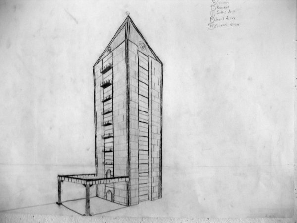 Небоскребы карандашом