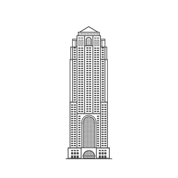 Эскиз небоскреба
