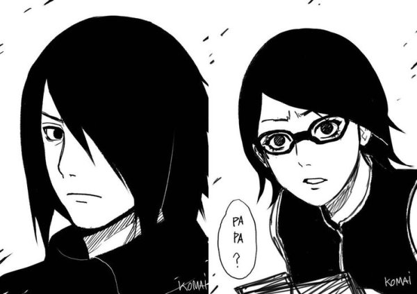 Сарада Учиха Манга