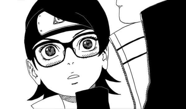 Манга Наруто и Сарада