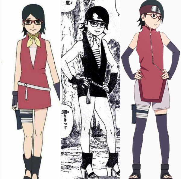 Сарада Учиха Манга