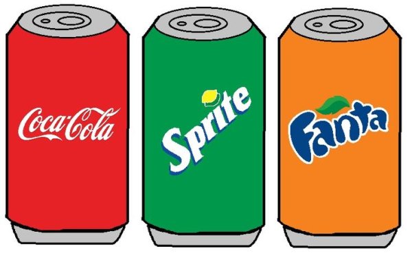 Рисунки баночка спрайт