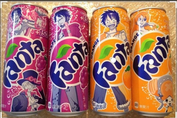 Ван Пис коллаб Фанта