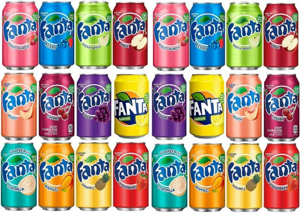 Фанта много