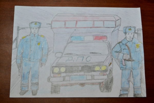 Рисунок ГИБДД