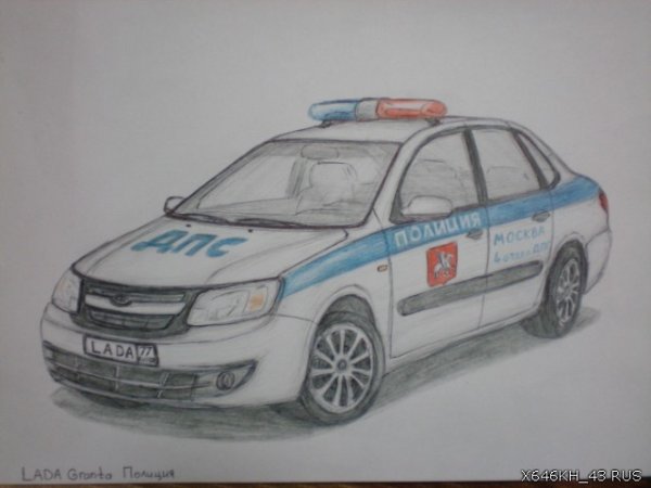 Полицейская машинакара