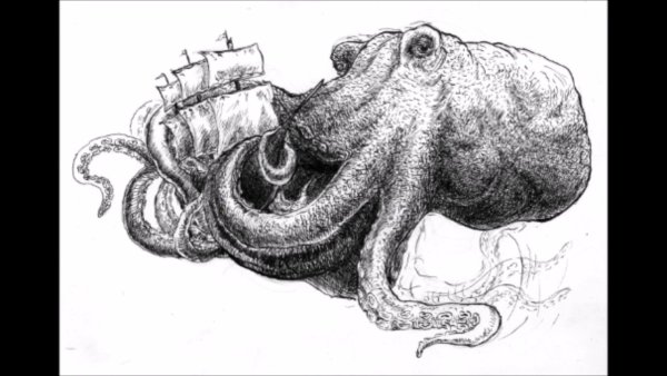 Кракен для печати