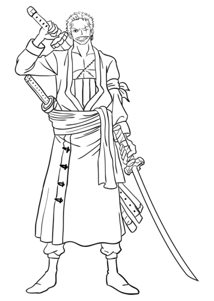 Зоро разукрасить