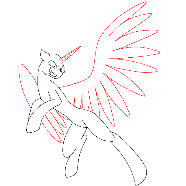 Пони манекены с крыльями