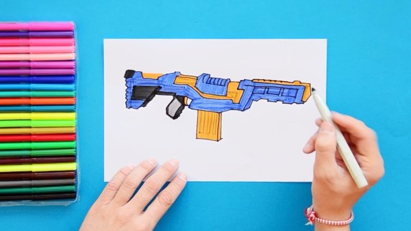 Рисуем НЕРФ