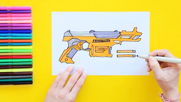 Рисуем НЕРФ