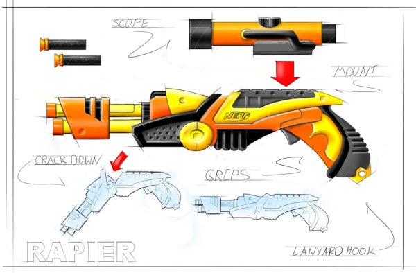 Схема нерфа