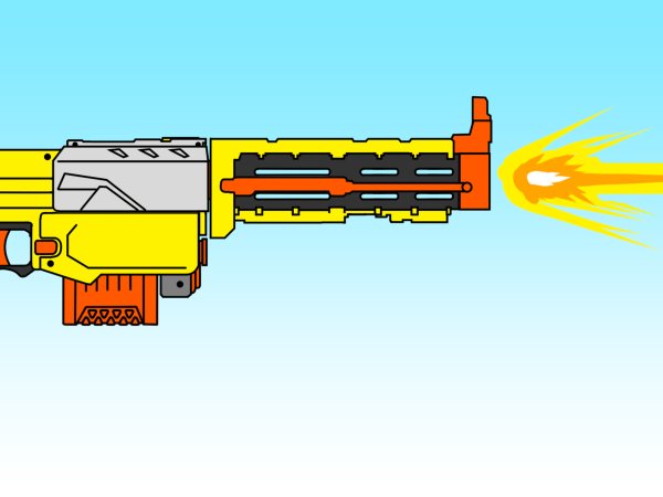 НЕРФ Миниган ФОРТНАЙТ