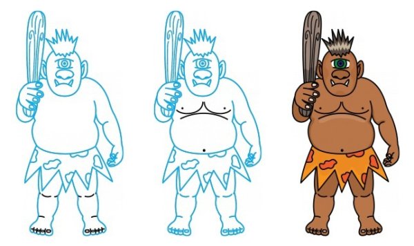 Как нарисовать циклопа Полифема