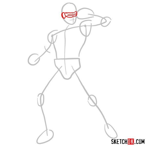 Циклоп рисунок поэтапно