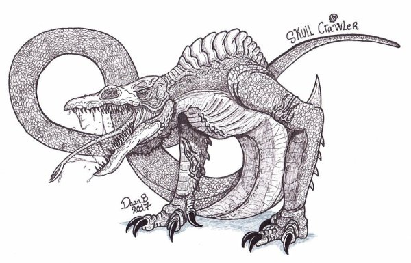 Черепозавр Годзилла